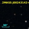 2MASS J00243142+2810138