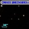 2MASS J00291093+3025386