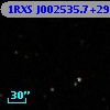 1RXS J002535.7+293817