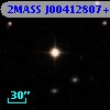 2MASS J00412807+3019526