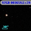 87GB 003658.5+291344