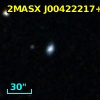 2MASX J00422217+2859288