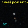 2MASS J00411870+2816408