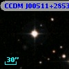 CCDM J00511+2853AB