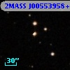 2MASS J00553958+2953035