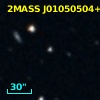 2MASS J01050504+2814396