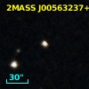 2MASS J00563237+2958586