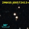 2MASS J00572413+2950291