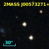 2MASS J00573271+2954350