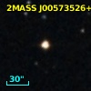 2MASS J00573526+2950179
