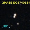 2MASS J00574055+2947264
