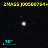 2MASS J00580764+2957410