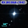 RX J0110.0+2842