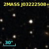 2MASS J03222508+4809097