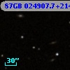 87GB 024907.7+214519