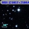 WDS J21057+2508AB