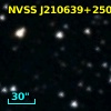 NVSS J210639+250057