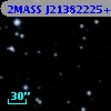 2MASS J21382225+2637389