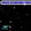 NVSS J220749+285422