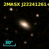 2MASX J22241261+2907334