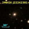 2MASX J22242381+3027493