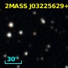 2MASS J03225629+4758002