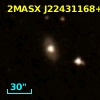 2MASX J22431168+3139291
