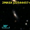 2MASX J22544457+3211509