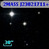 2MASS J23021711+3023514