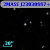 2MASS J23030887+3020552