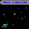2MASS J23031280+3010465