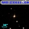 NVSS J233111+314410