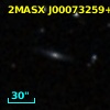 2MASX J00073259+3106284