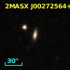 2MASX J00272564+3115320