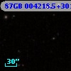 87GB 004218.5+301043