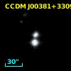 CCDM J00381+3309B