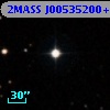2MASS J00535200+3052056