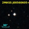 2MASS J00560605+3036362