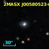 2MASX J00580523+3038563