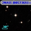 2MASS J00573681+3054140