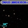 2MASS J00583920+3017326