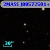 2MASS J00572501+3032565