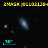 2MASX J01102139+3011017