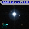 CCDM J01355+3117AB