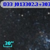 D33 J013302.3+303632.9