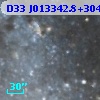 D33 J013342.8+304403.1