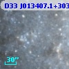 D33 J013407.1+303925.6