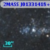 2MASS J01331418+3030137