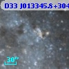 D33 J013345.8+304438.1