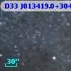 D33 J013419.0+304441.4